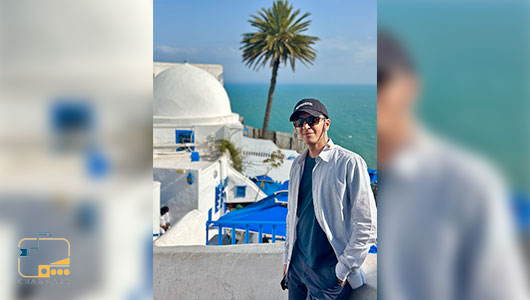 گشت و گذار در شهر آبی و سفید سیدی بوسعید
